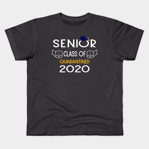 senior Class Of 2020 Quarantined Kids T-Shirt by designnas2